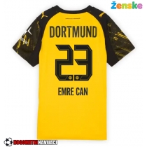 Ženske Nogometnih dresov Borussia Dortmund Emre Can #23 Domači 2025-26 Kratki rokavi